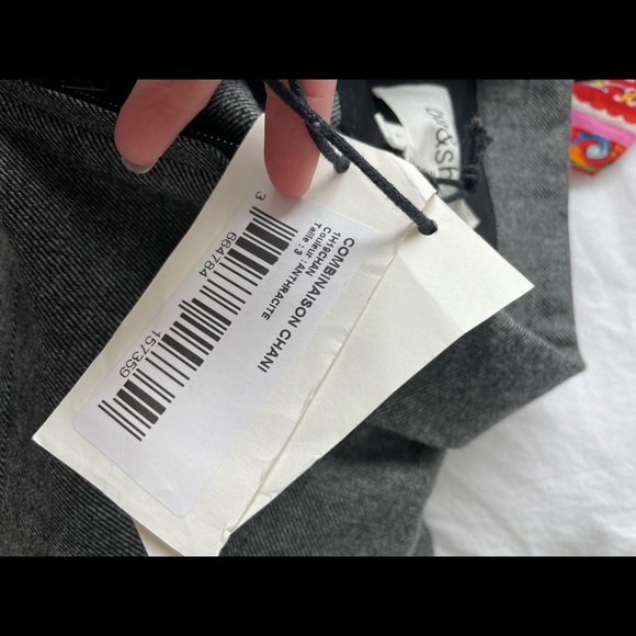 ❌SOLD❌Ba&Sh Chani Utility Long Sleeve Jumpsuit in Anthracite Grey - Picture 7 of 13